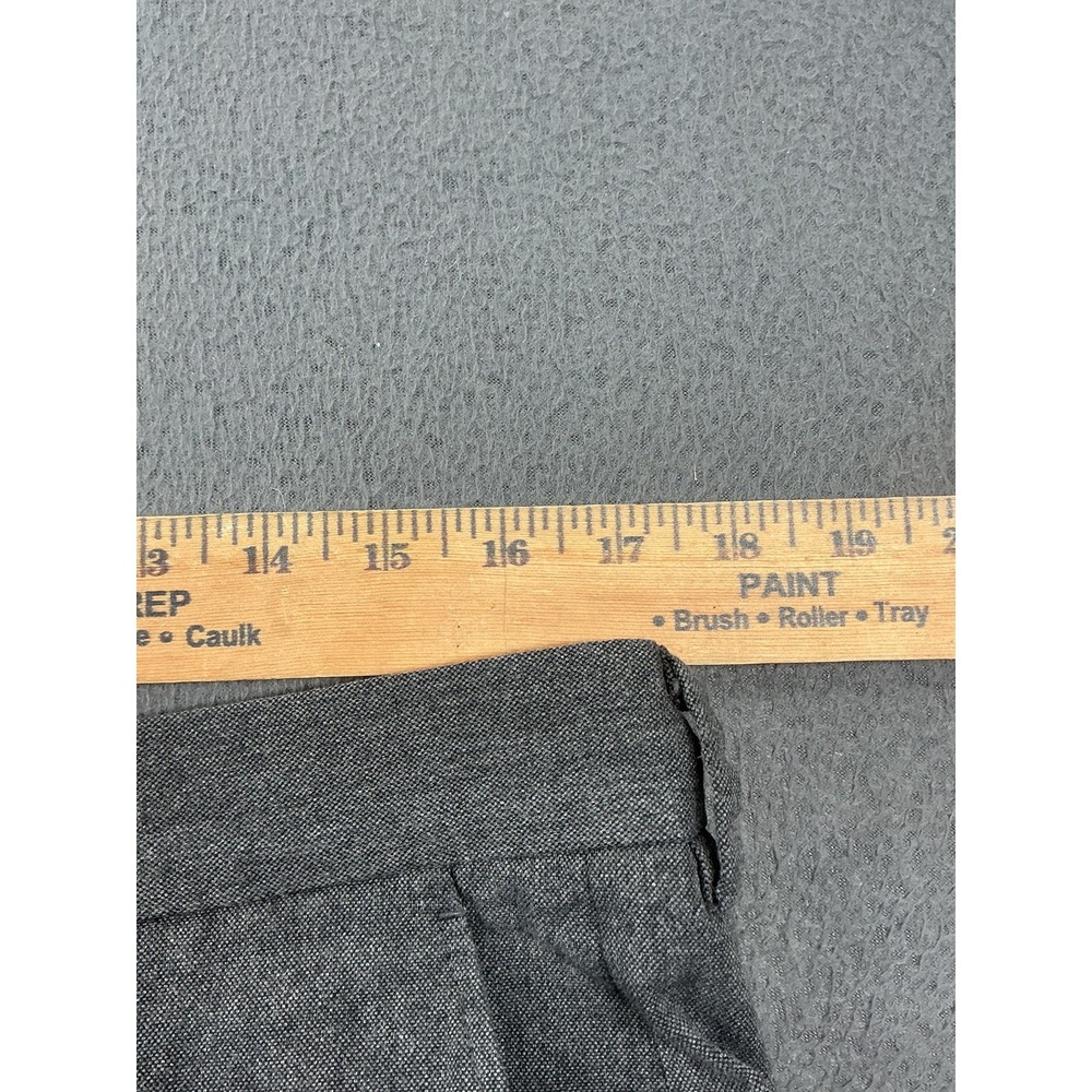 J.CREW Pants Mens 35x32 Gray Classic Fit Bedford Cotton Tweed Dress Pants - Picture 5 of 10